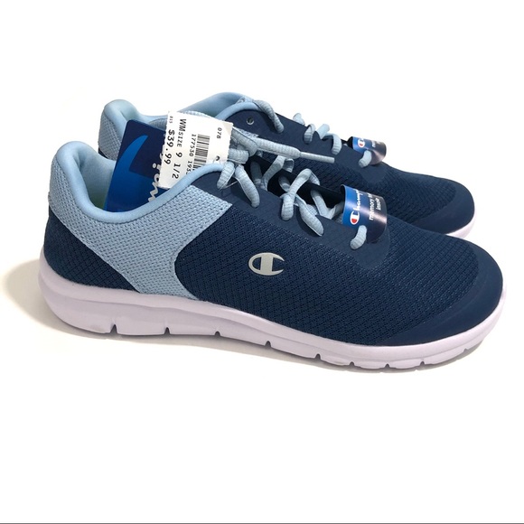 navy blue champion sneakers